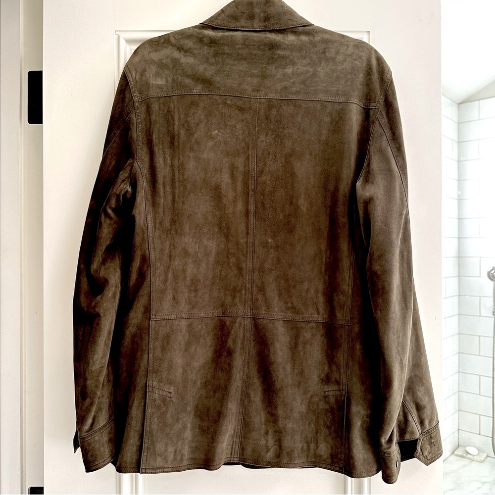 Designer Suede Jacket - Picture 4 of 14